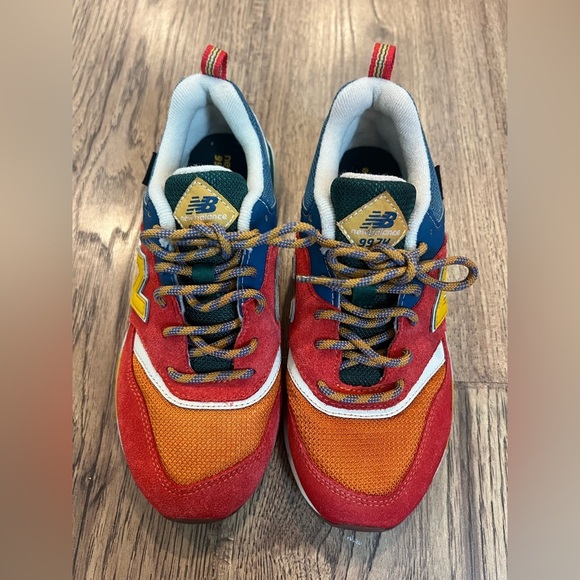 New Balance 997H Toddler Vintage Orange Cordura Size 3 M NWOB 997 - Picture 3 of 6